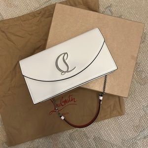 NWT!! Christian Louboutin Loubi54 Wallet on a Chain